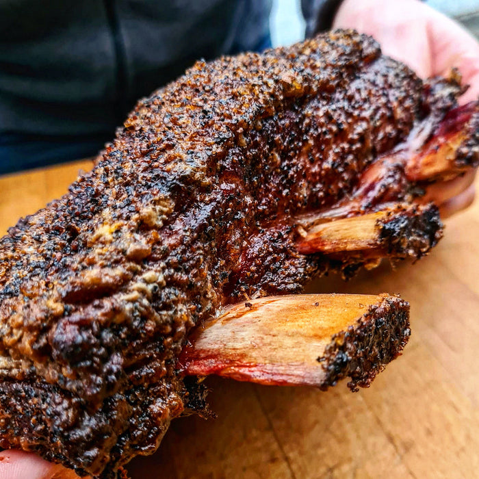 Beef up your game met pastrami style beefribs