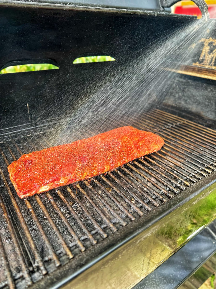 Zo maak je ribben op de pellet smoker