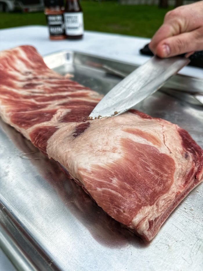 Zo maak je ribben op de pellet smoker