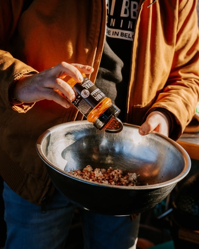 Popcorn op de BBQ