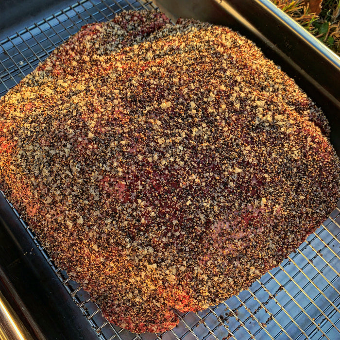 Pulled beef op de barbecue
