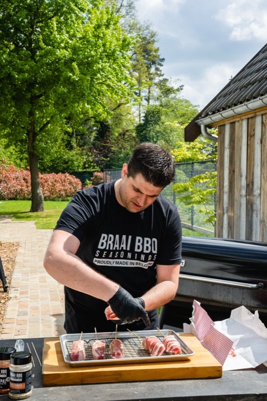 Bacon Wrapped Pork Belly Lollypop: De Ultieme BBQ Snack