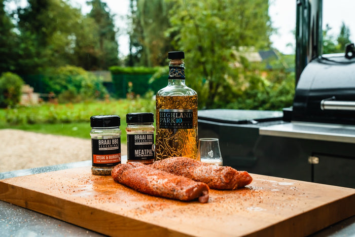 Maple whiskey glazed varkenshaasje