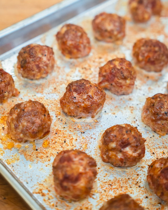 Smoked Meatball Sandwich op de Offset Smoker
