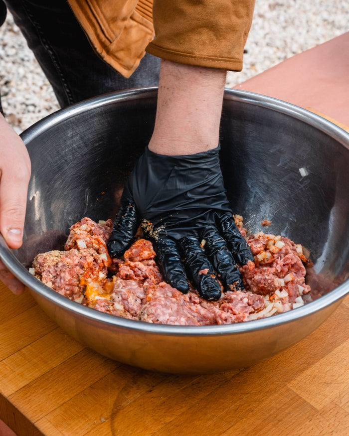 Gerookt gehaktbrood op de Weber pellet smoker