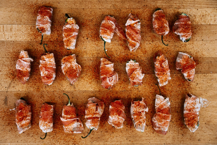 Jalapeño poppers op de smoker