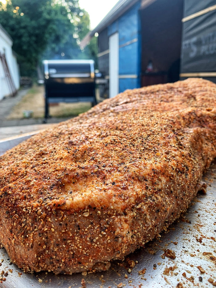 Zelf pastrami op de bbq maken