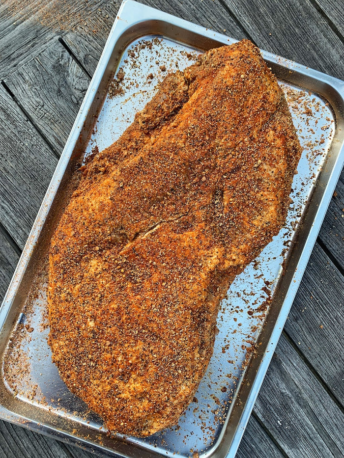 Zelf pastrami op de bbq maken