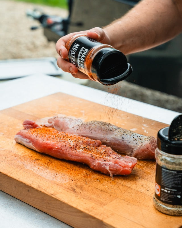 Maple whiskey glazed varkenshaasje